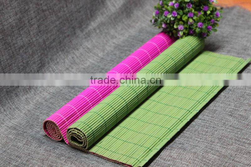 cheap and high quality print bamboo placemat tableware placemat