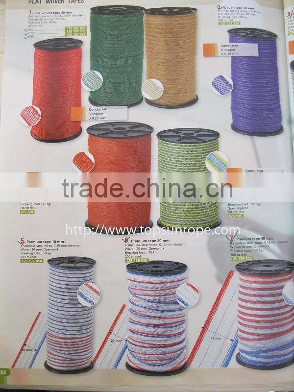 Electric fence tape
