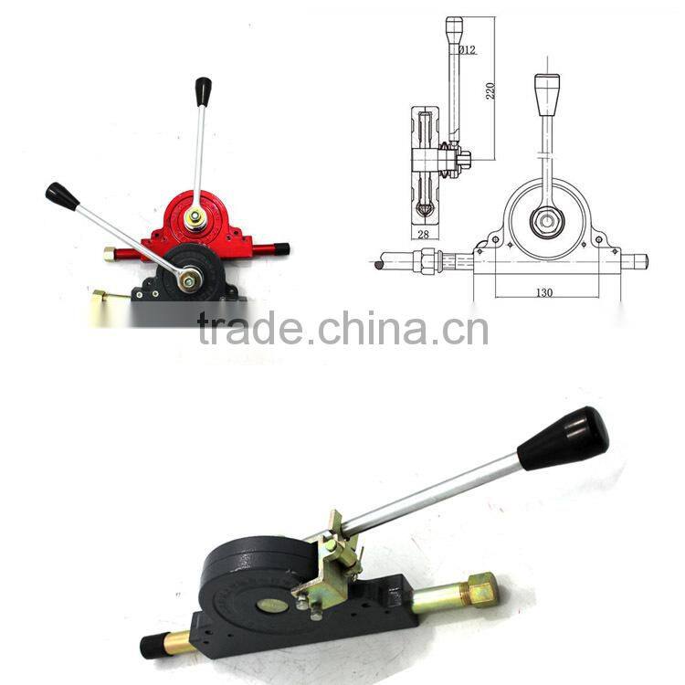 GJ1105 concrete mixer truck mechanical gear shift lever