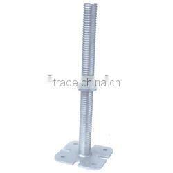 Custom direct manufacturer galvanized scaffolding adjustable base jack
