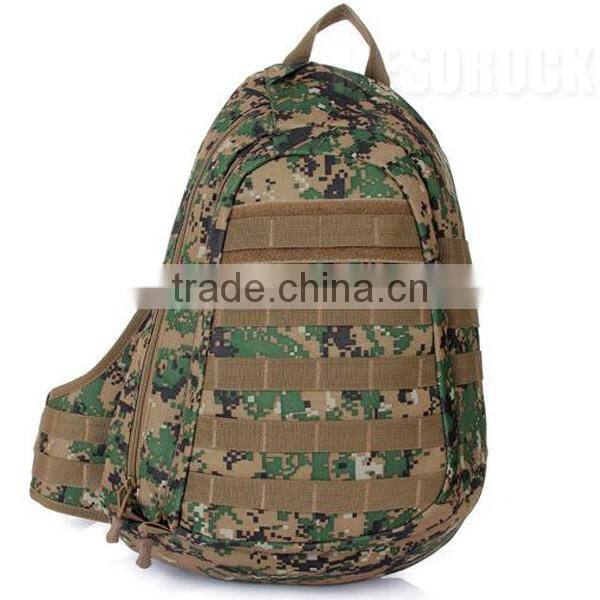Outdoor Sports Motorcycle Ride Bicycle Bag Carry Sling Pack Army Tactical Chest Pack
