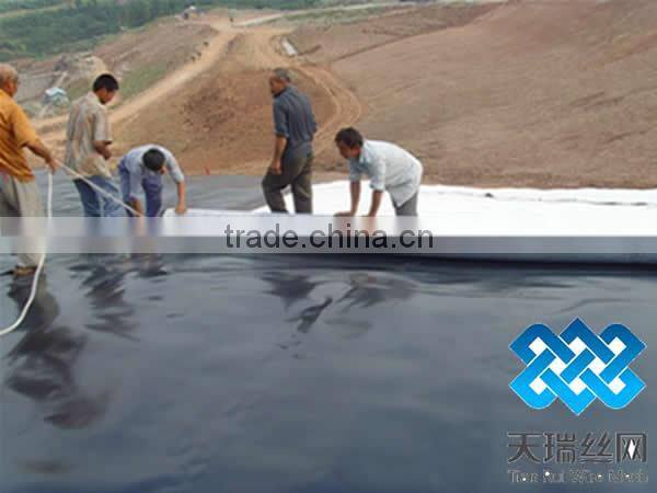 0.50mm/0.75mm/1mm hdpe Geomembrane/pvc geomembrane supplier