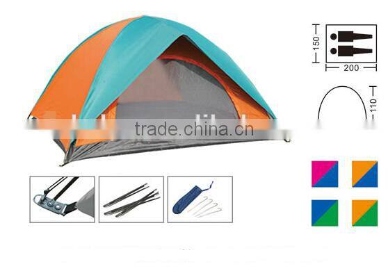 2015 High Quality Waterproof Cheap Outdoor Camping Tent for 2-4 Person