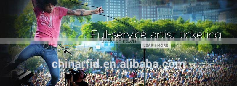 Flexible Fabric RFID Cashless Wristbands with NTAG203/213/216 Chip