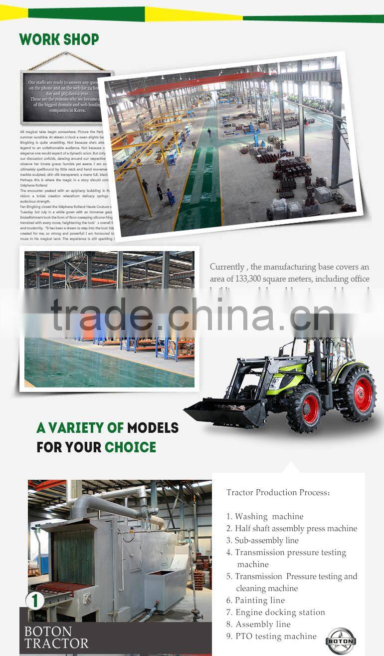 BOTON FIAT tractor with 2 pairs of hydraulic output BTC900-01 90hp