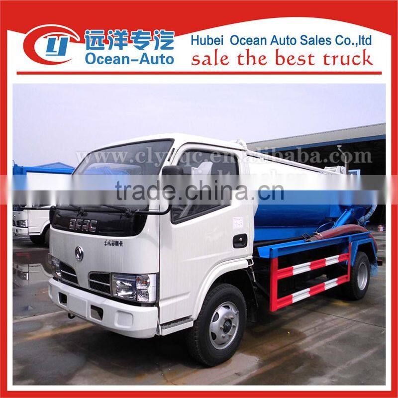 brand new dongfeng 4000L waste suction truck