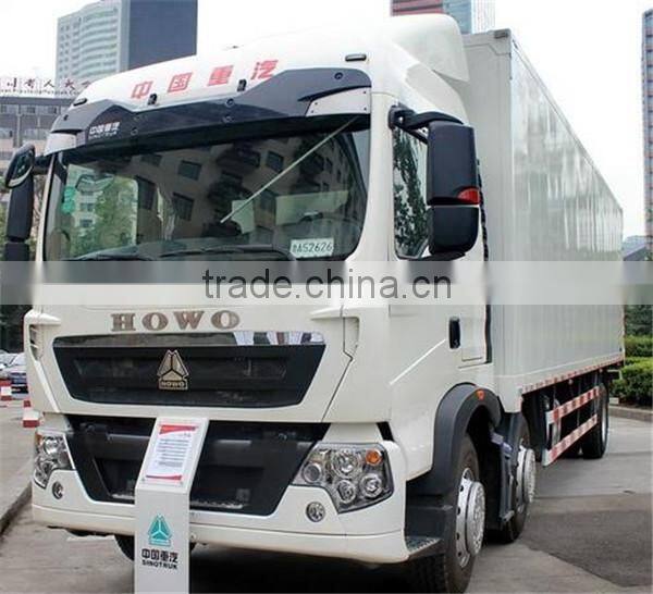 HOWO T5G MAN Engine 240HP Euro4 6X2 Motor Truck / Cargo Van truck