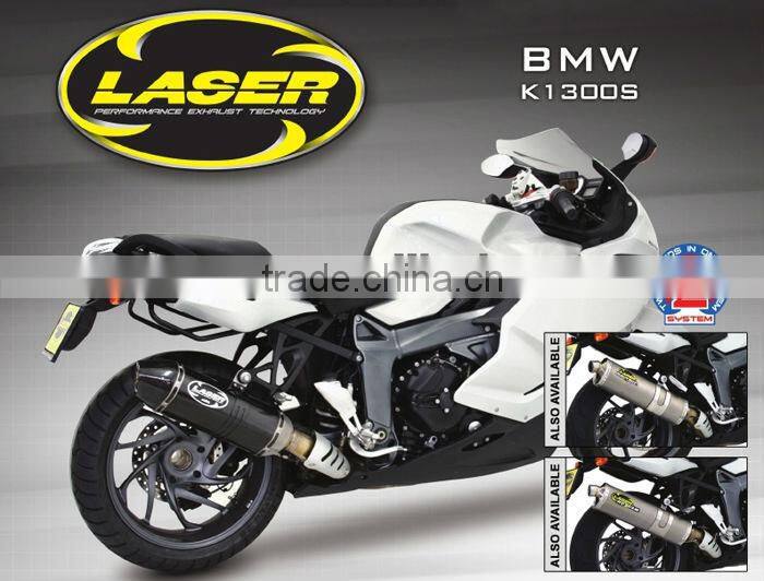 For BMW K1300S/ R 2009- Motorcycle Exhaust Pipe LASER HotCam2 DS slip-on muffler