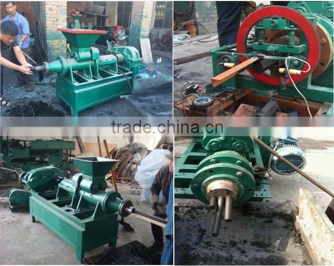Yuxiang machinery 300kg per hour high density charcoal briquette making machine