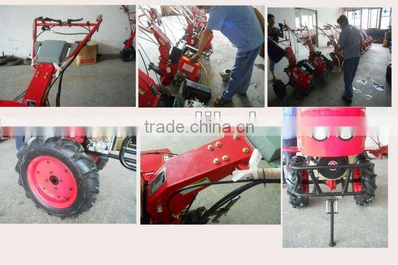 MeiQi 9HP 186f diesel engine power tiller with cover