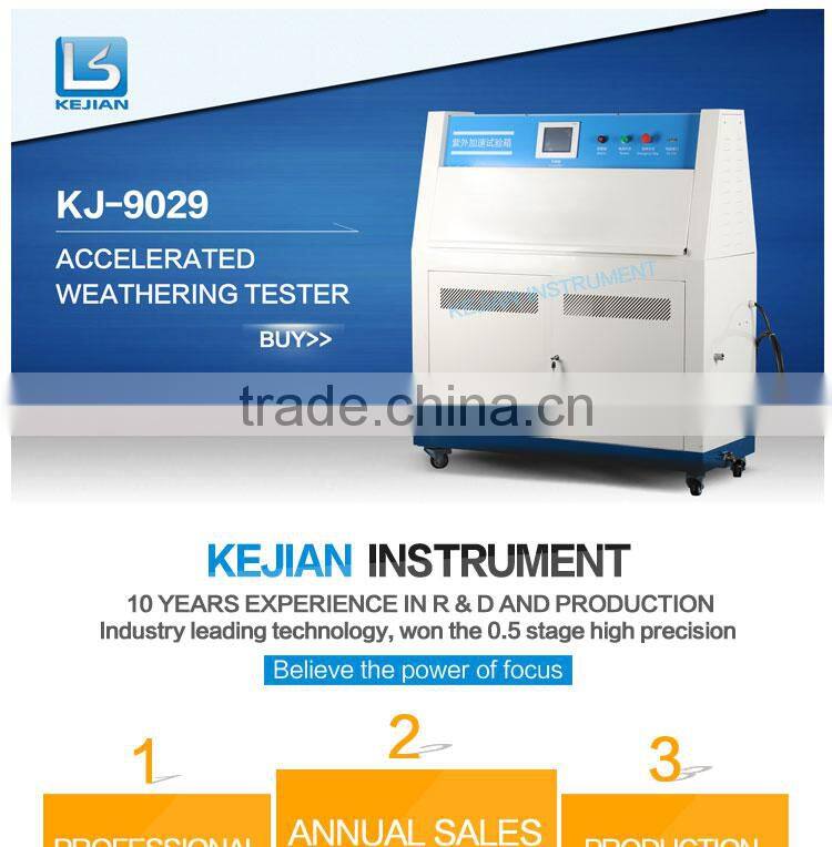KJ-9029 Programmable UV aging tester/UV aging test chamber/UV weathering tester