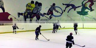 flexibal and soft rubber ice strip mat equipment