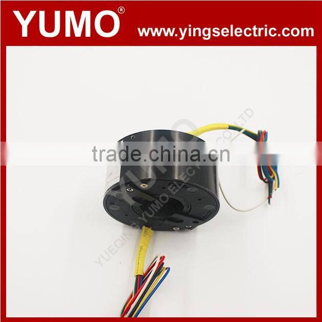 SR038-6P Through bore slip ring bore size 38mm 6rings slip ring