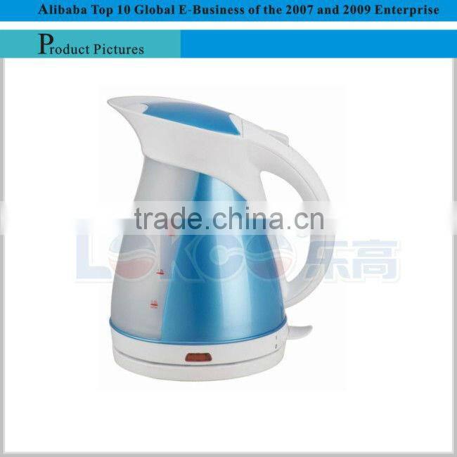 Hot sale Plastic electric tea kettle LG-818D red