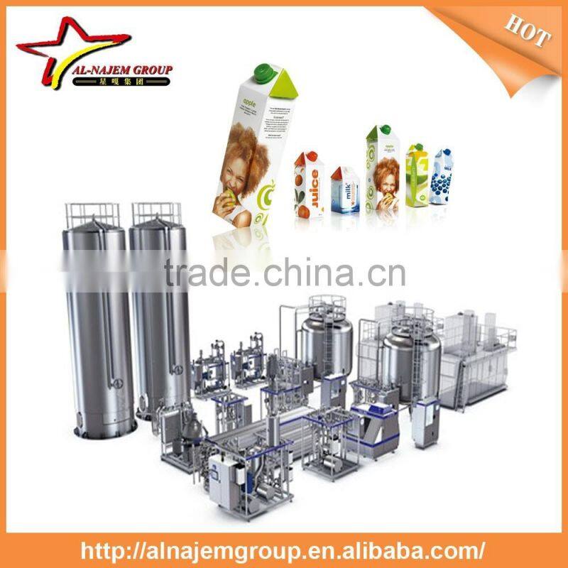 Hot sale milk powder packing machine uht milk sterilizer machine milk making machine