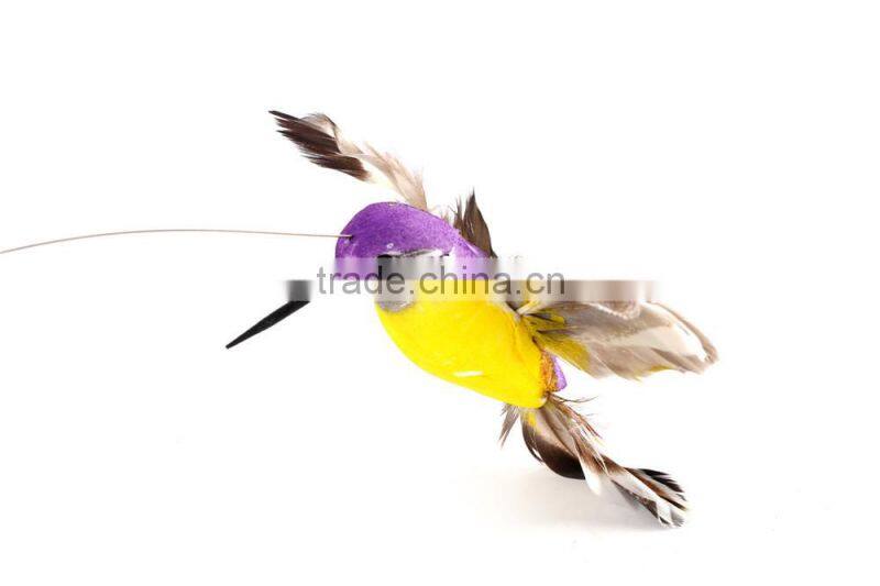 hotest solar hummingbird with sunflower solar dancing hummingbird garden decoration solar hummingbird artificial hummingbird