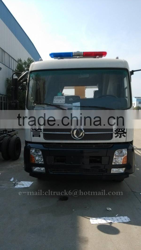 185hp 4*2 DONGFENG Wrecker Truck with Crane 5ton