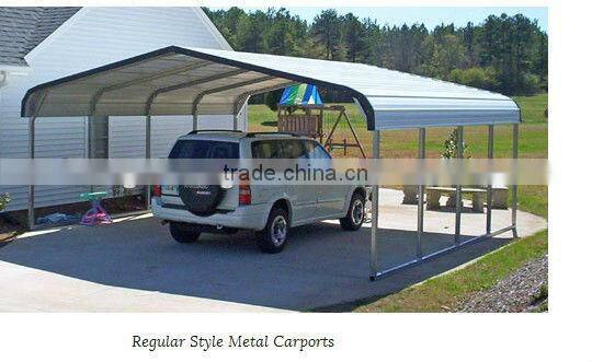 hot sale low cost 2 car metal carport