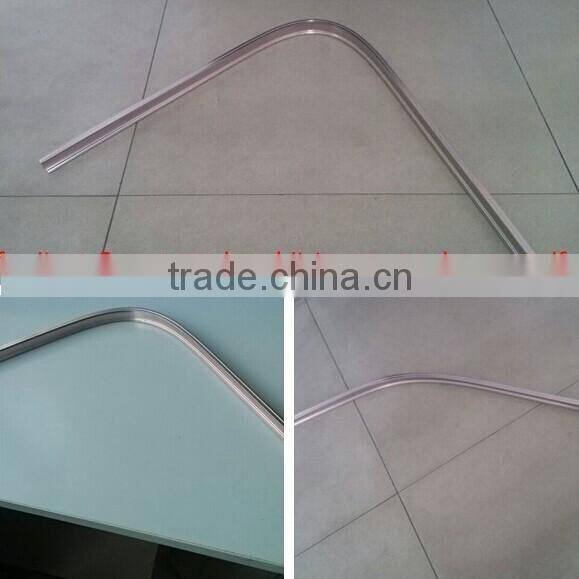 OEM factory supplier double sliding curtain rail /curtain track channel / curtain rail