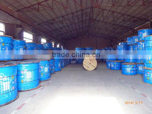 alibaba china supplier 6x37S+FC ungalvanized steel wire rope