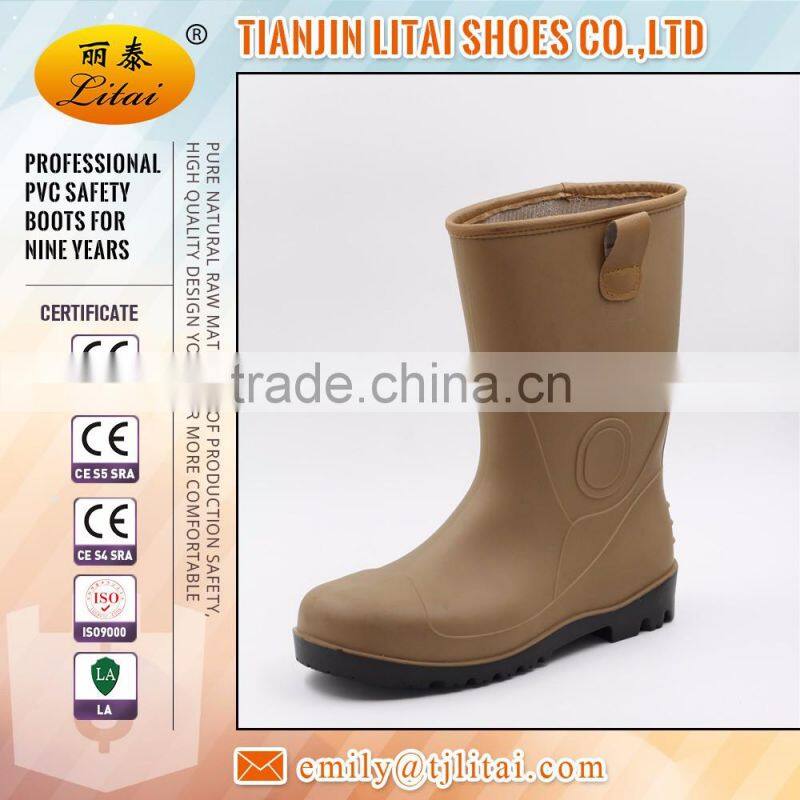 High Quality PVC Safety Gumboots PVC Rain Boots & Mining Gumboots