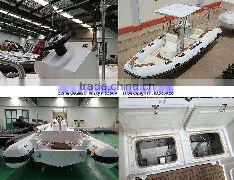 RILAXY 5.8m rigid hull inflatable boat with outboard motor for sale