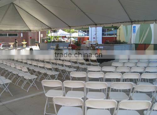 Big sale white plastic event outdoor foldable chair