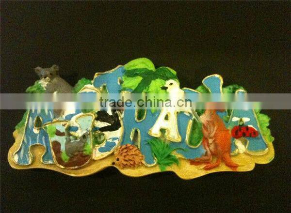 Australia state shaped souvenir magnets
