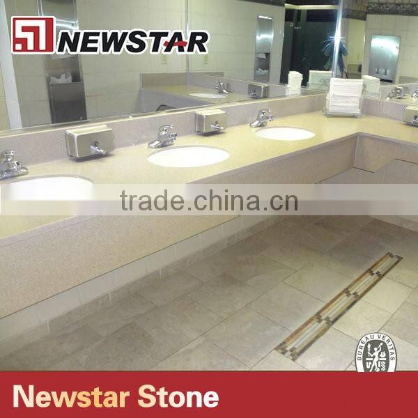 Newstar public quartz vanity tops