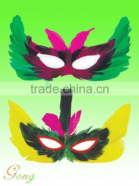 2013 Hot Sale Funny Feather Mask