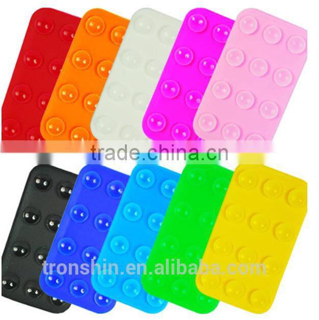 Hot sale Eco-friendly silicone anti slip car pad for mobile phones