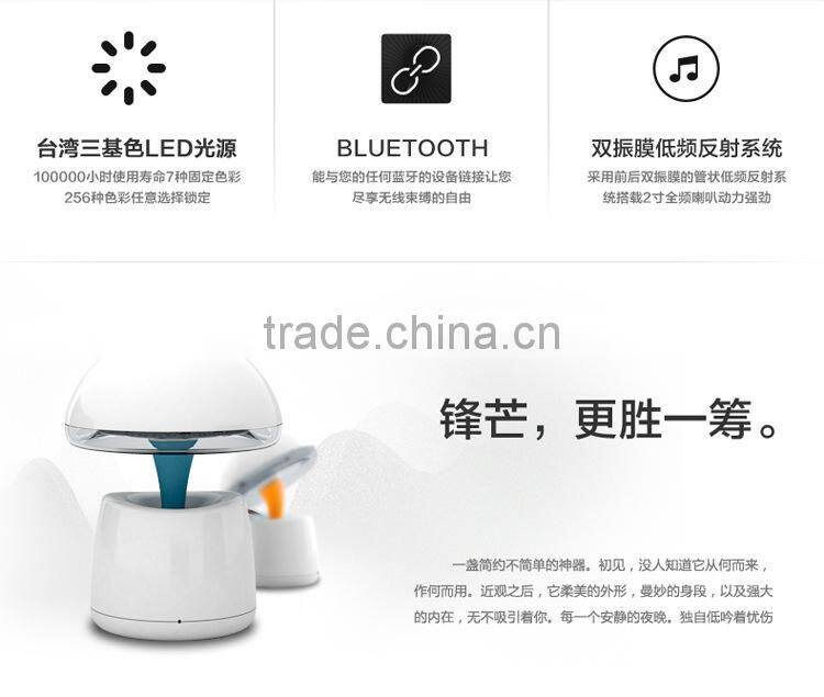 Newest Fashion Bed lights speaker usb bluetooth speaker with good quality