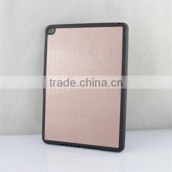 New hot fashion glitter TPU+PC back cover for iPad6 wholesale