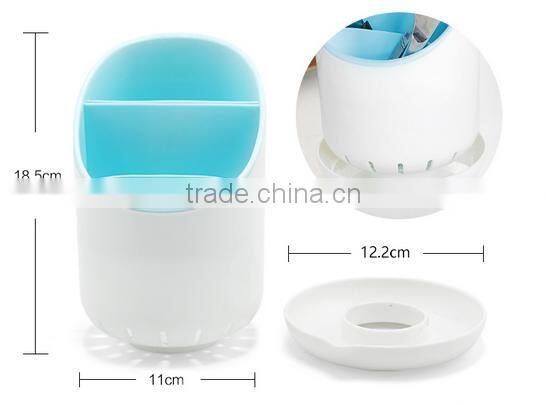 Wholesale Stock Small Order Plastic Capable of Draining Kitchen Tableware Storage Holder