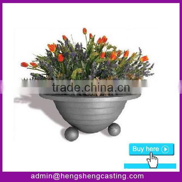 china supplier Spanish style garden flower pots & cast iron flower pots & antique flower pots