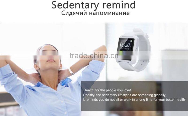 2016 Factory wholesale cheap price U8 bluetooth smart watch for Christmas gift