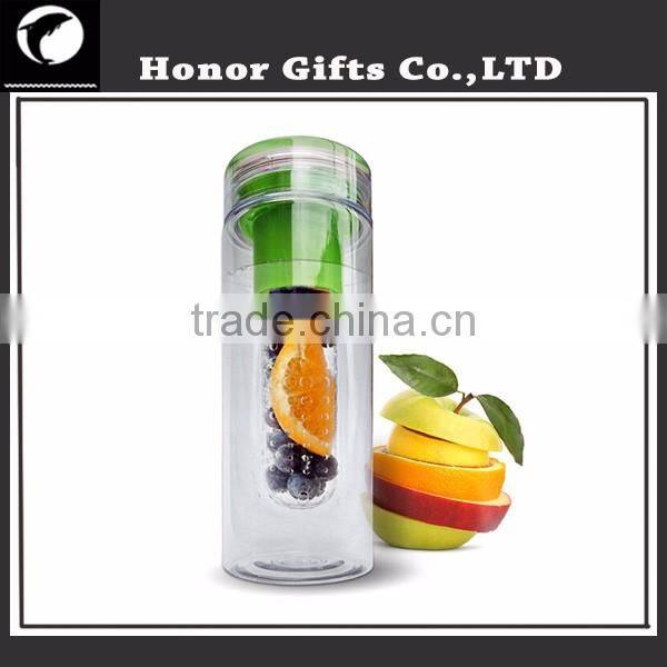 Sports Leak-proof Food Grade High Quality Fruit Infuser Water Bottle BPA Free