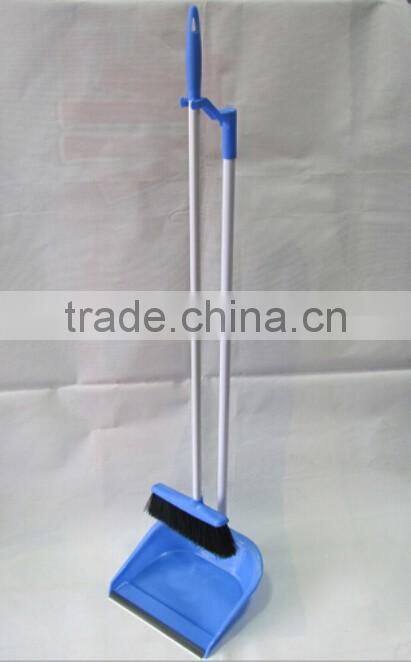Soft hair plastic broom Plastic cleaning tools plastic dustpan And Broom With Sweep Easy Broom