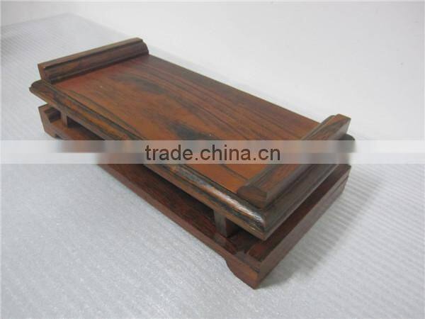 American retro leisure solid wood coffee tea table