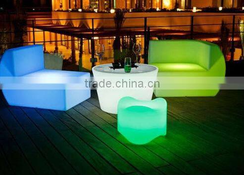 waterproof LED Cube with RF remote, party, event, home decor, bar, night club accessories