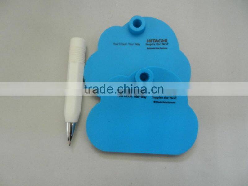 cloud shape erasable silicone memo pad