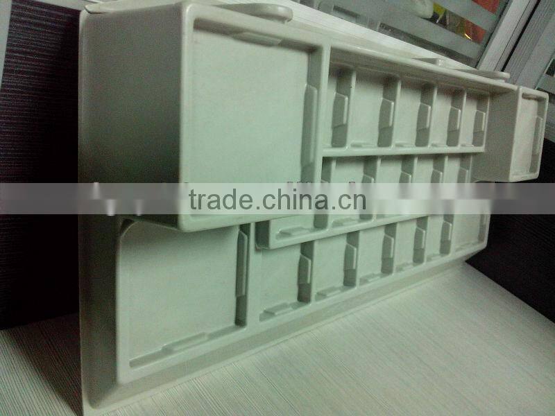 vacuum thermoformed thick blister high quality plastic trays packaging