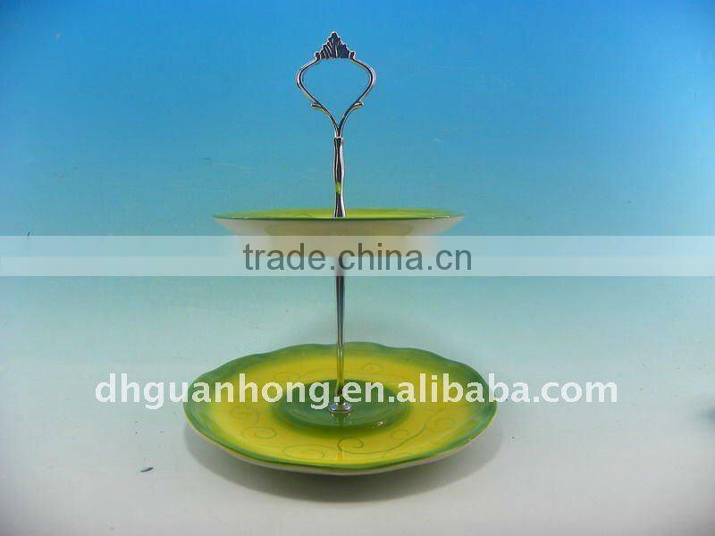 Ceramic Double-layer Plate