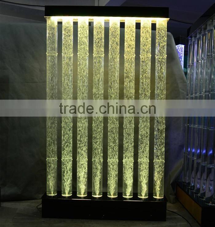 acrylic wall decor dancing water fountain for Christmas decoration