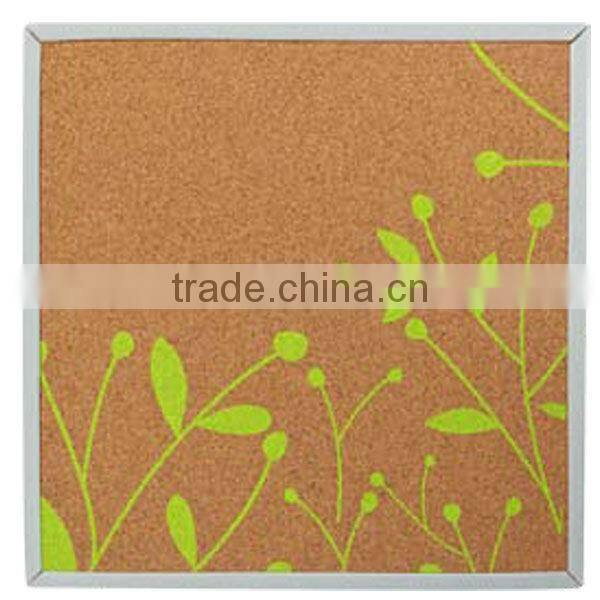 Quality different shape cork board,pentagon shaped cork board