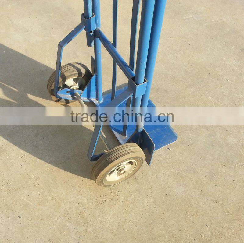 200kg foldable steel industrial wheel hand cart