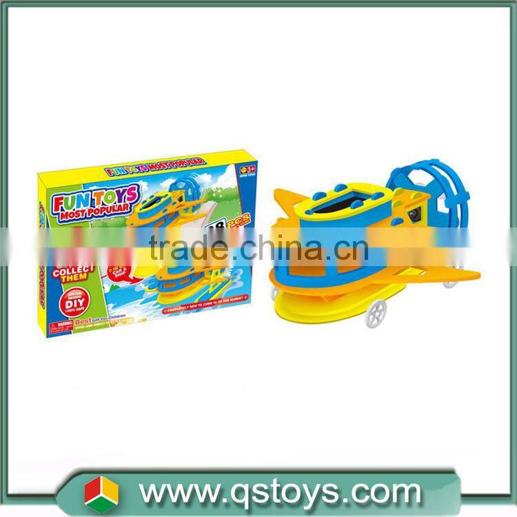 2016 DIY battery operated plastic sea animal whale toy with EN71