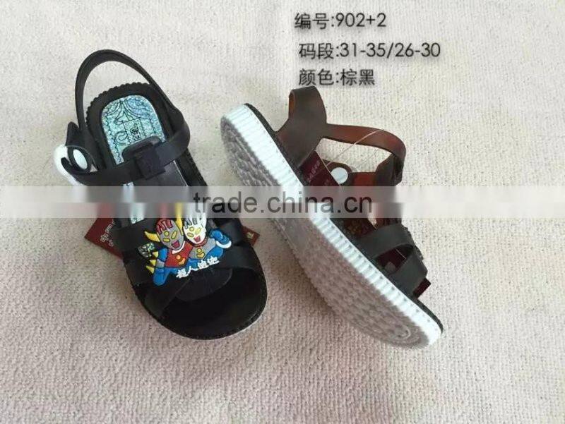 carton superman cute sandal for boys
