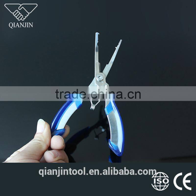 High quality plastic handle mini fishing pliers
