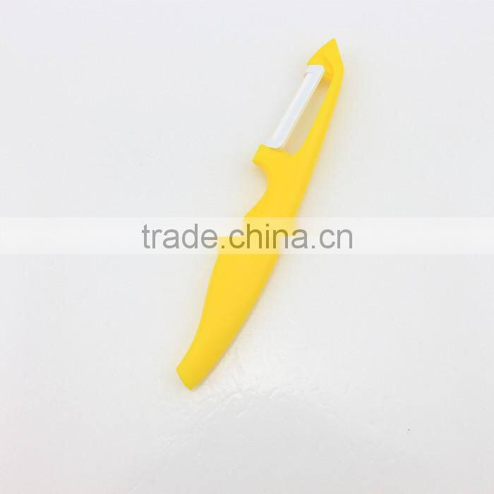 Plastic Handle Ceramic Blade Vegetable And Fruit Peeler